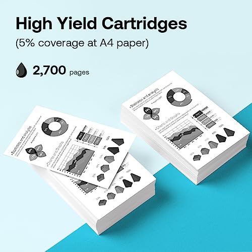 Exceptional MCYCOLOR 80A Toner Cartridge Black High Yield Compatible for HP 80A CF280X CF280A 80X use with HP Laserjet Pro 400 M410 M401D M401A M401N M401 Printer (2 Pack) - Image 3