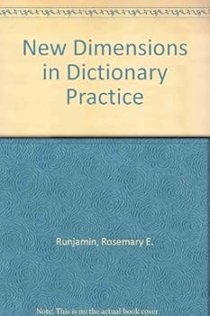 Paperback New Dimensions in Dictionary Practice Book