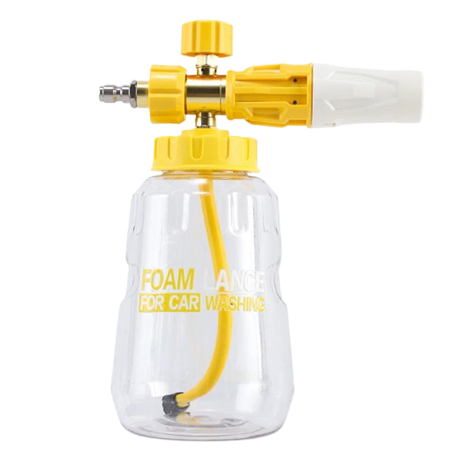 Pulvérisateur à mousse haute pression 1L avec bouteille spray ergonomique tout-en-un