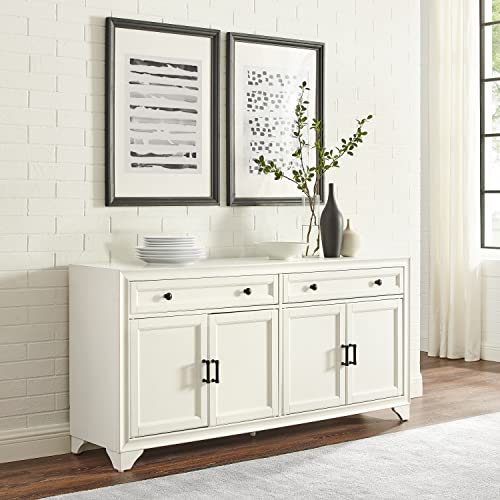 Crosley Furniture Tara Sideboard, Distressed White #TOP1