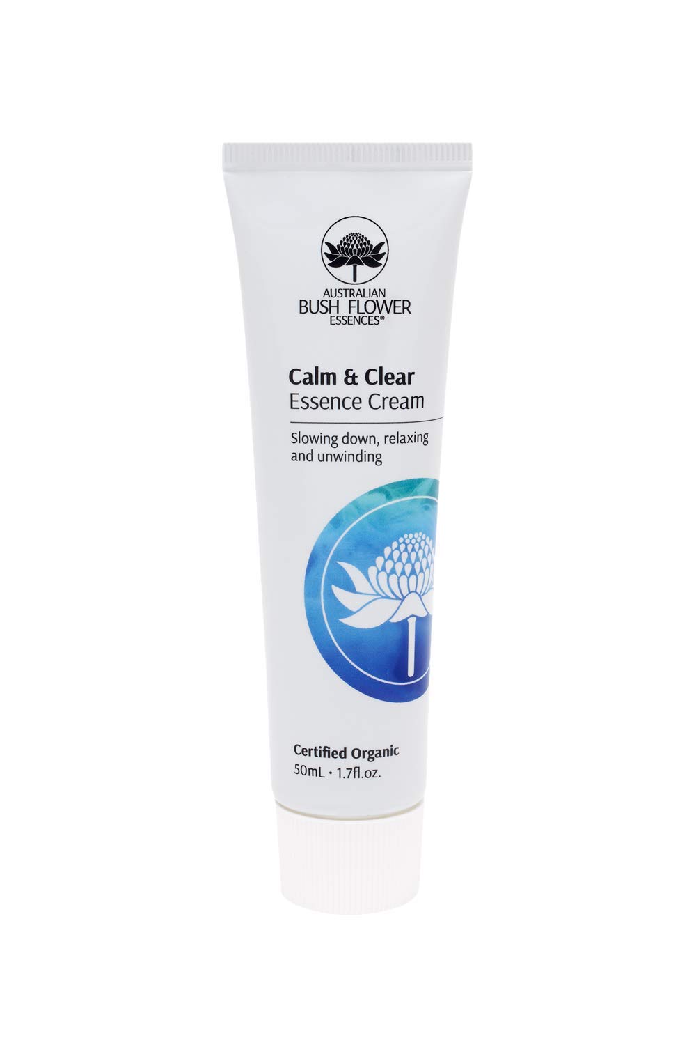 Australian Bush Flowers Love System Organic Calm and Clear Moisturiser - 50 ml