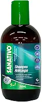 Shampoo Anticaspa Sanativo – Com Aroeira, Chá Verde, Melaleuca, Mentol, Ácido Lático, Salgueirinha e Salgueiro Branco | Combate Caspa, Oleosidade, Coceira e Refresca o Couro Cabeludo