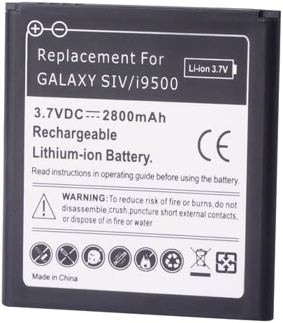 Replacement 3.7V 2800mAh Li-ion Battery for Galaxy S4 i9500