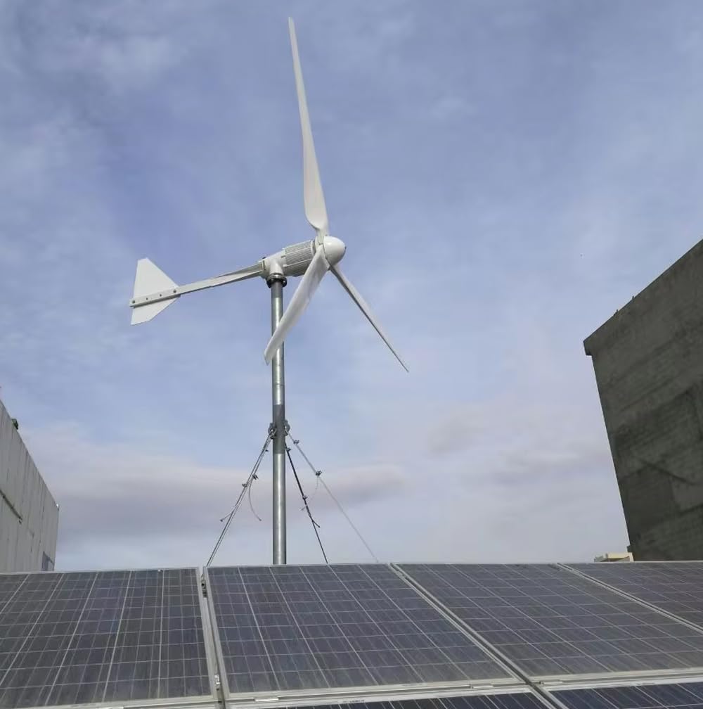 5000W 380V Windkraftanlage Windgenerator Windräder Windkraft Windturbine