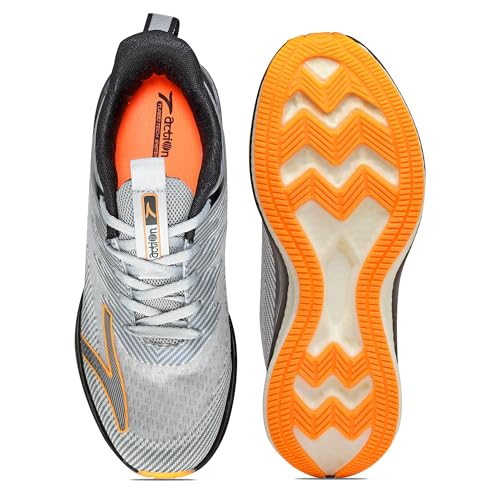 Image of Action | Athleo | TURBO-302 | Men's | Lace-Up | Running | Shoes | Trendy | Lightweight | Comfortable | Durable | Sports | Shoes