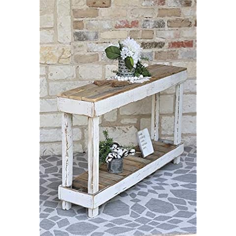 Doug and Cristy Designs White Luxe Console Cover