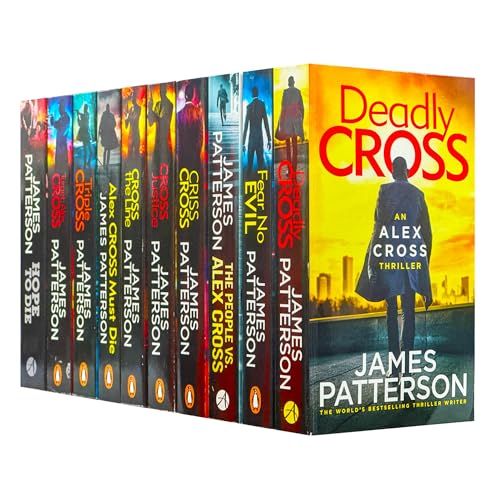 James Patterson Alex Cross Series 10 Books Collection Set (Fear No Evil, The People vs. Alex Cross, Criss Cross, Cross the Line, Deadly Cross & More) für 47,35 EUR bei amazon.de Bild: James Patterson Alex Cross Series 10 Books Collection Set (Fear No Evil, The People vs. Alex Cross, Criss Cross, Cross the Line, Deadly Cross & More) für 47,35 EUR bei amazon.de