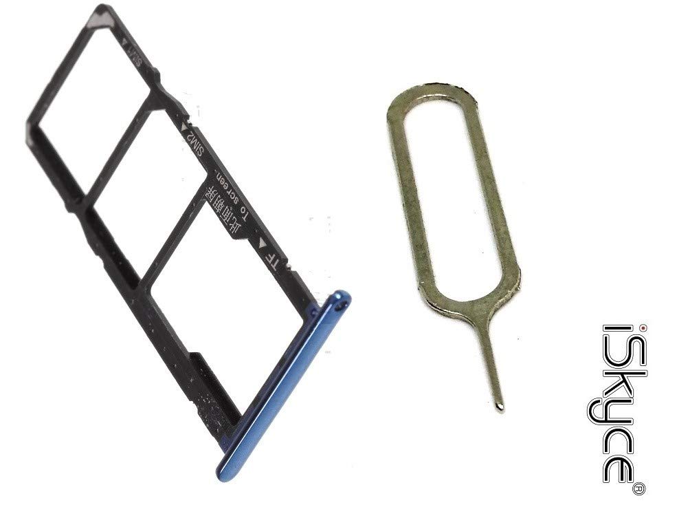 Tiroir De Carte Double SIM Et Carte SD Noir Prisme ORIGINAL Pour Samsung Galaxy S10e G970f