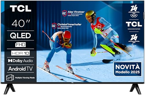 TCL 40V5C TV LED Direct QLED FHD Smart da 40''