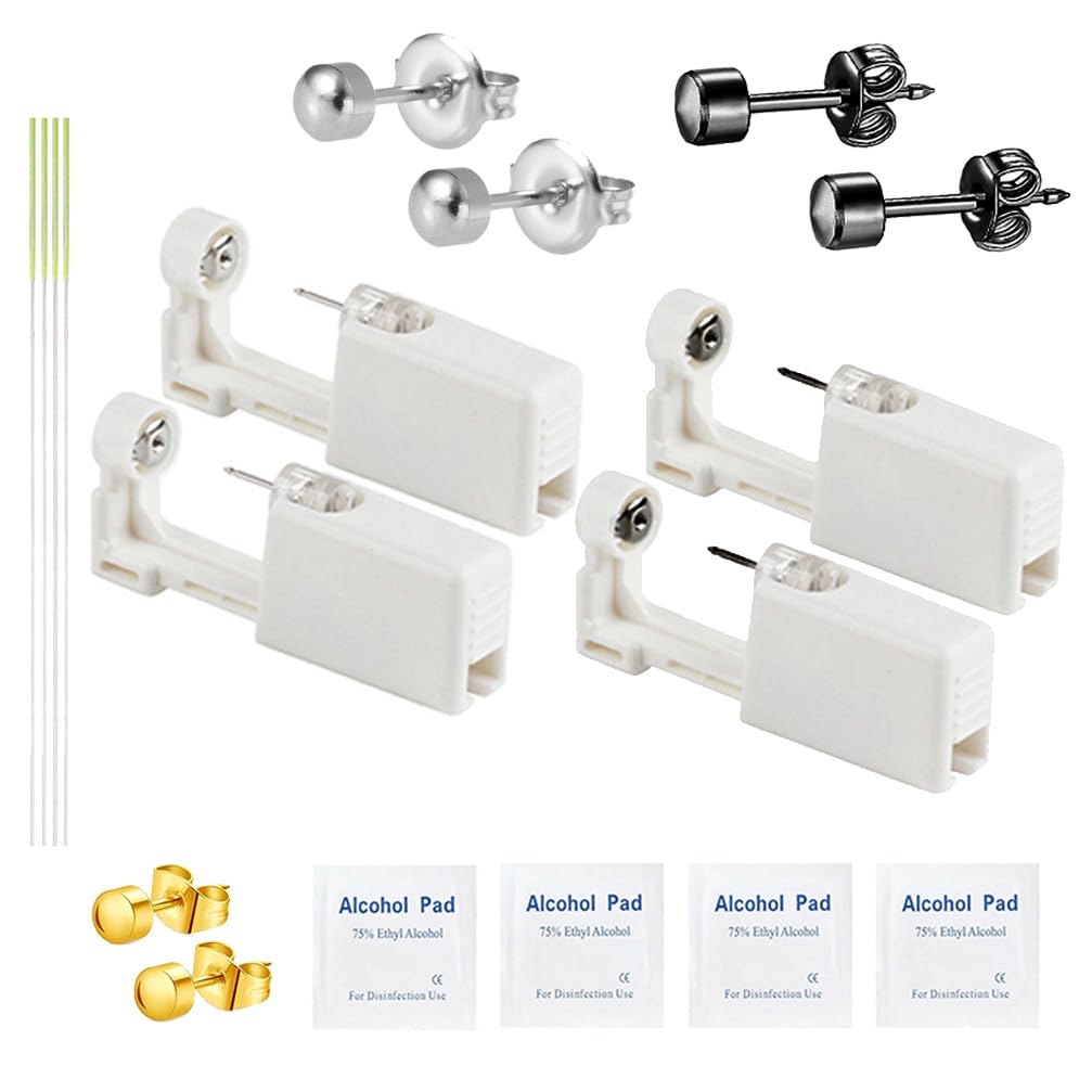 Self Ear Piercing Kits 18pcs/Set Painless Disposable