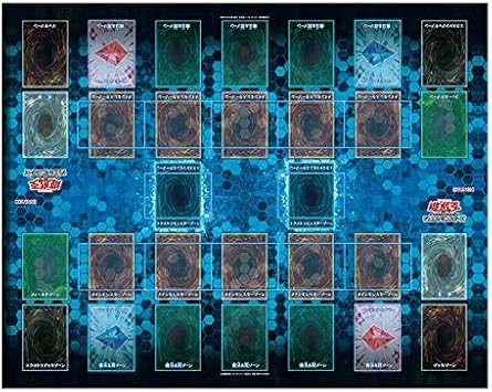 Amazon Co Jp Sorabai 遊戯王 新マスタールール プレイマット 61 49cm Exゾーン 対応 リンク召喚 ラバーマット Color 収納袋付き Size 61 49