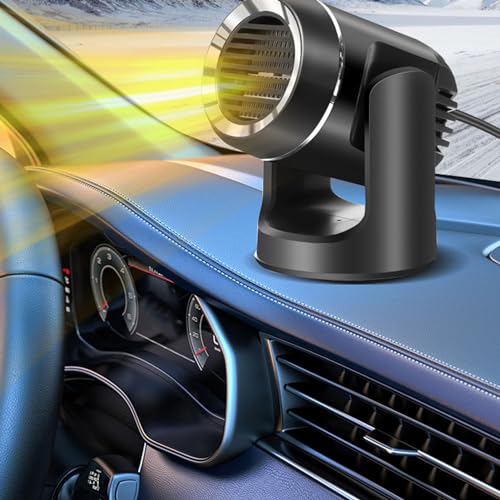 For Car Heater Efficient Heating Cooling Dual Use Fast Universal Windshield Defroster Demister Drivi