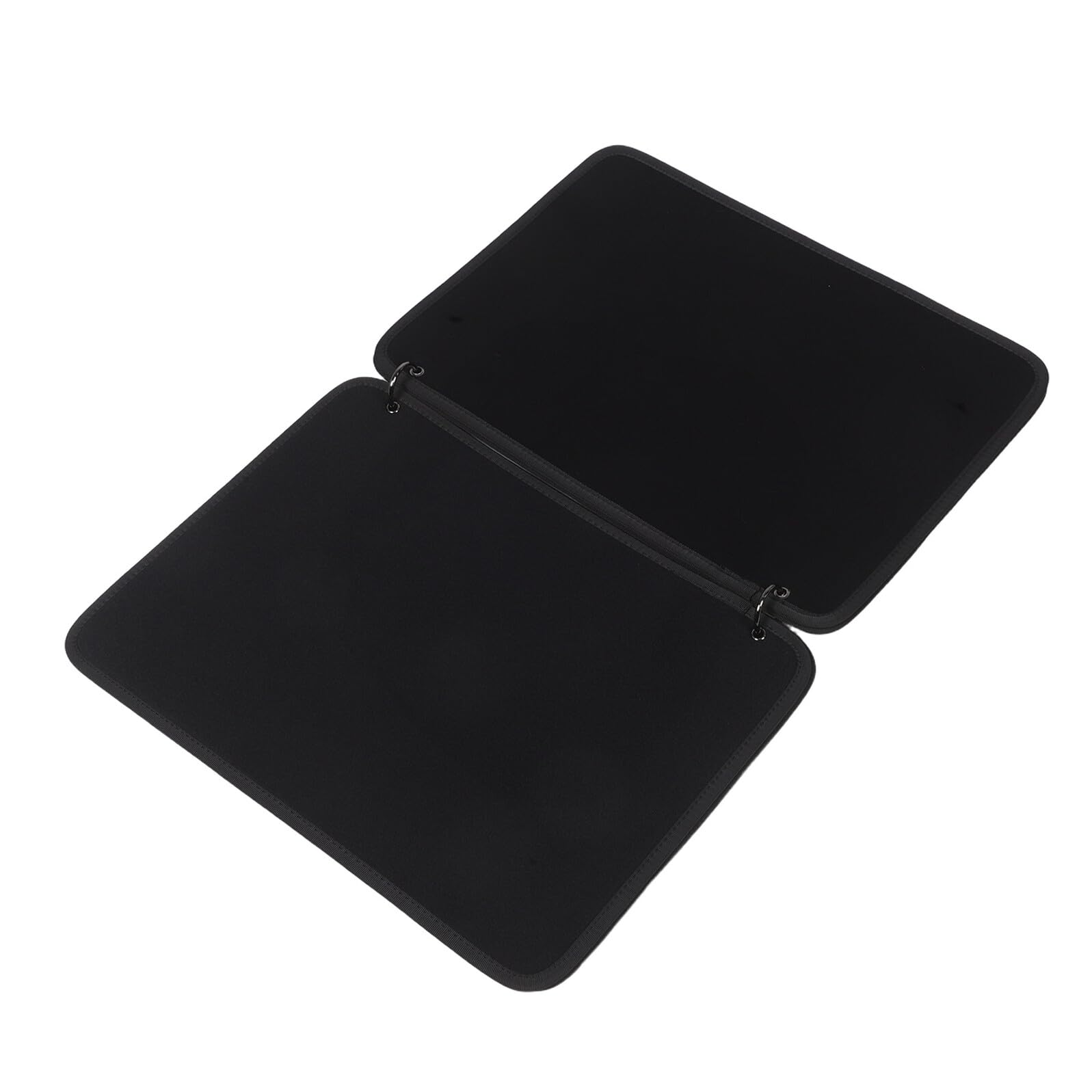 SUPVOX Organiseur à Patchs à Fermeture Auto-agrippante, Classeur Portable Kaki 42 X 32 Cm avec 4 Panneaux Rabattables pour Collection D’écussons, Porte-Badges Polyvalent pour Chasse