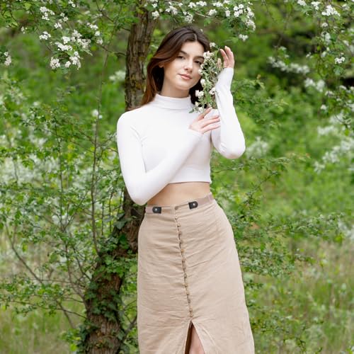 5 Pack No Buckle Stretch Belt, Elastic Waist Belt Comfortable Buckle-Free Elastic Belts for Women Men Invisible Stretch Belts for Jeans Pants2