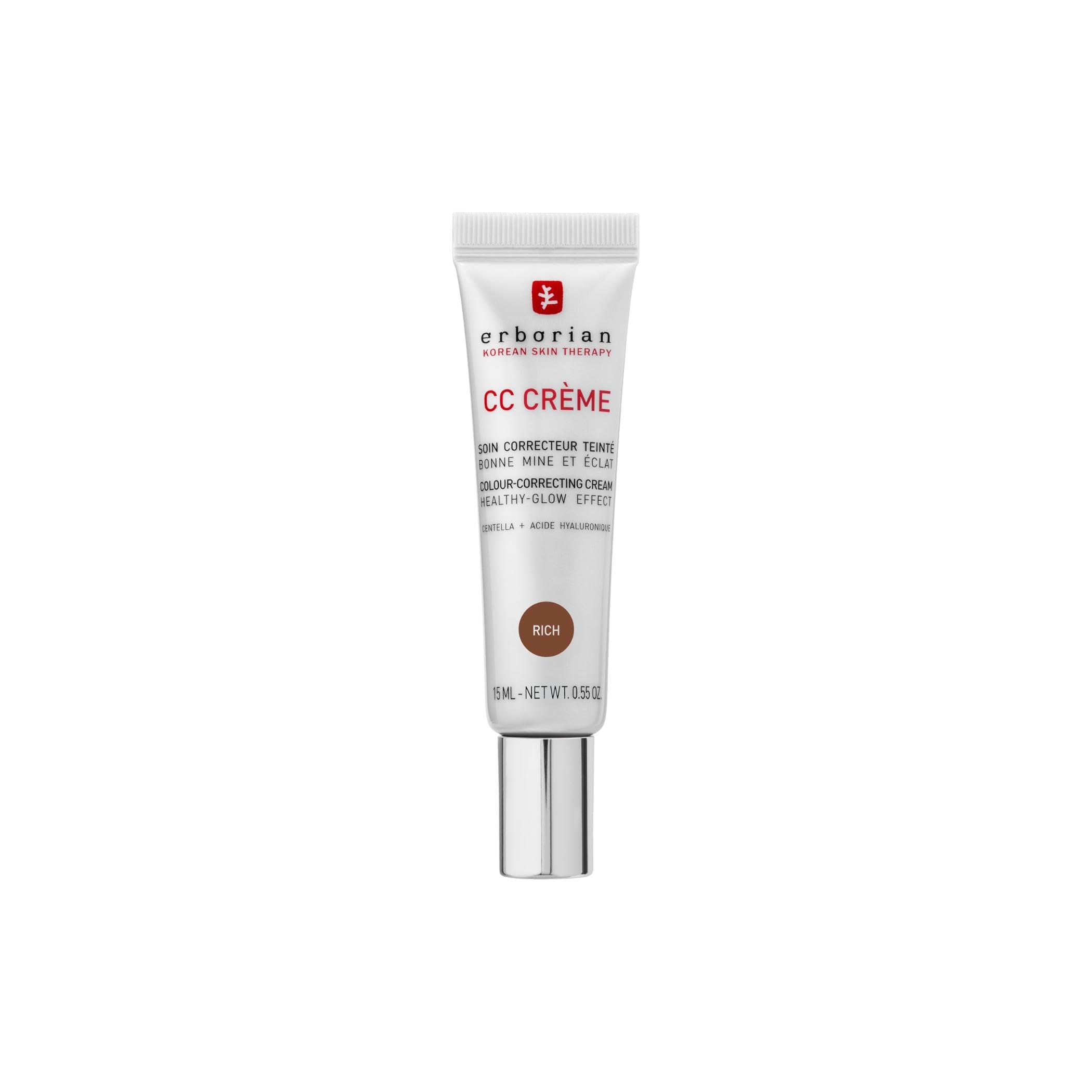 Erborian - CC Crème con Centella Asiática - Crema Facial Iluminadora de Alta Definición y Maquillaje - Protección Solar SPF 30 - Cosmética Coreana — view 25