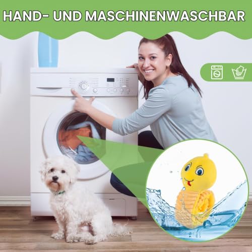 Tikplus Hundespielzeug Intelligenz, Intelligenzspielzeug für kleine mittelgroße Hunde, quietschendes Hundespielzeug zum Stressabbau, Hundespielzeug Schnupftabak für Puzzle und Futter, intelligentes T