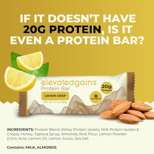 Elevated Gains Barra de Proteínas Variedad 10 Unidades miniatura 5