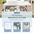 YOLENY Louvered Pergola 10x20, Aluminum Pergola with Adjustable Waterproof Roof, Outdoor Pergola with Curtains and Netting for Patio, Garden, Deck and Backyard, White