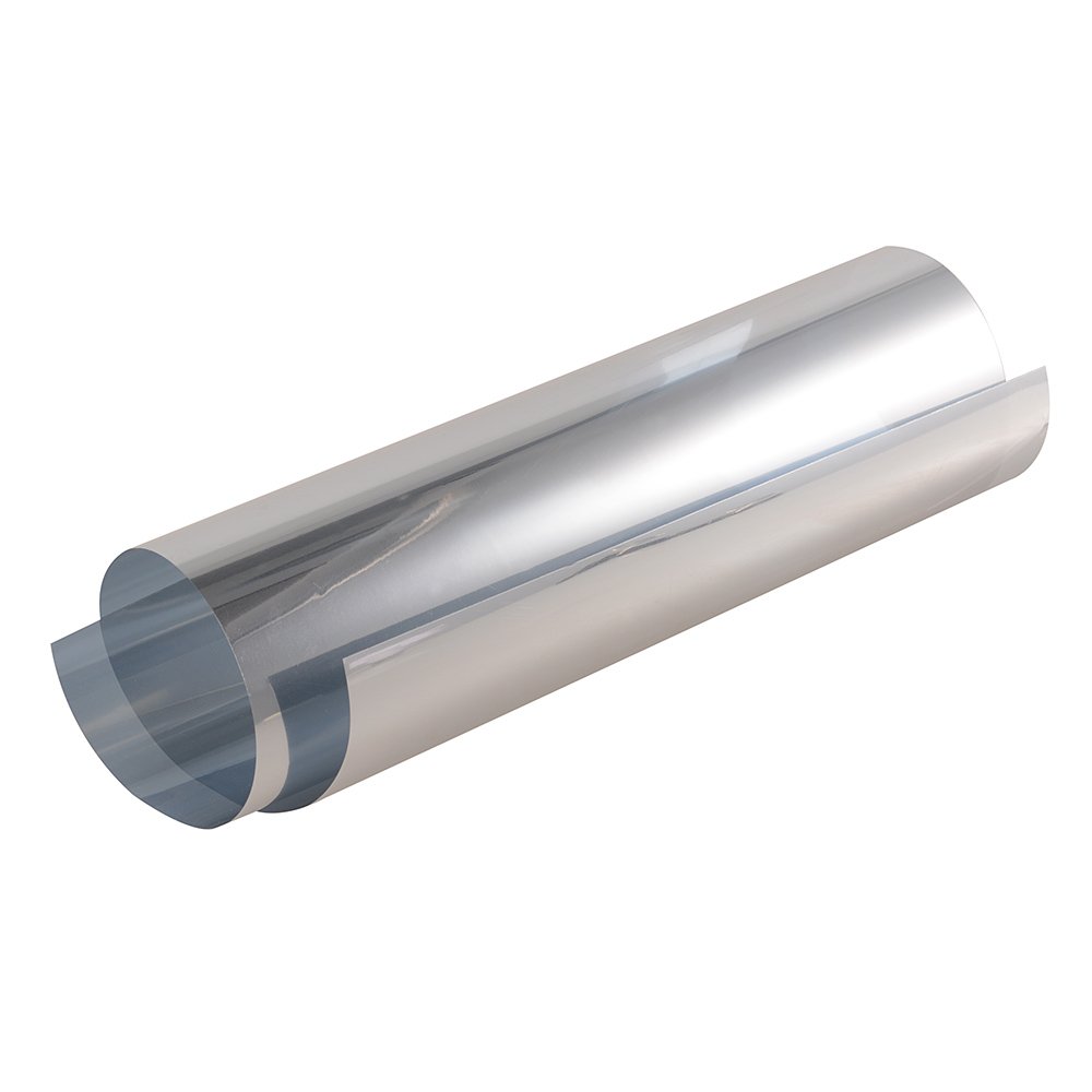 Car Window Tinting Film Metallic Silver 19% Window Film Auto Mirror Car Side Tint Solar Foils Protection 50x300cm
