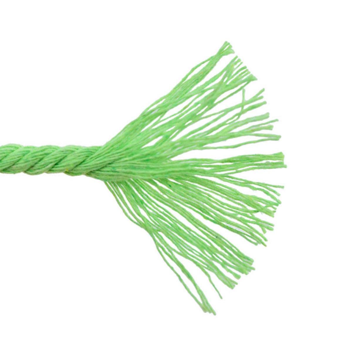 4mm 100m 100% corda di cotone artigianato macrame stringa fai da te fatto a mano decorativo per la casa fornitura 4mm cordoncino di cotone per appendere a parete mestiere-T9 con pellicola per PC