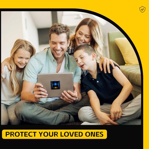 Image of 10 Pcs Phone Protection Stickers Neutralizers for Smart Phones /Tablets /Laptops /Computer /WiFi /Priner /TV Electronic Devices Blockers Blue