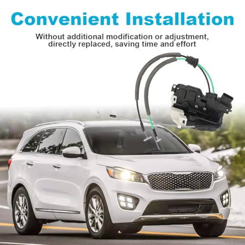 Image of Rear Right Passenger Side Door Lock Latch Actuator Assembly Compatible with Kia Sorento 2011 2012 2013 2014 2015 Door Lock Actuator Replacement for 814202P000 81420-2P000 DLA1537
