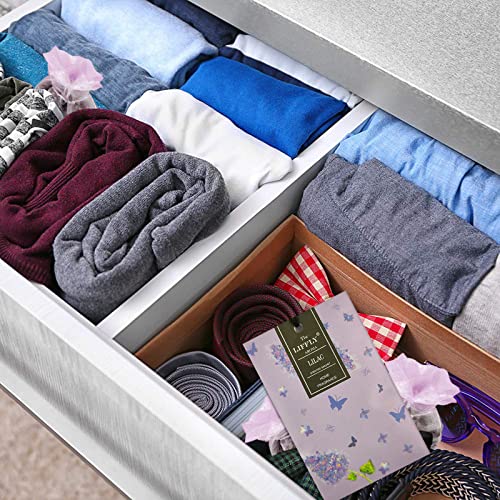 Liffly 14 Packs Scented Sachets For Drawers And Closets Lavender Cherry Blossoms Lilac Fresh Linen Eucalyptus Peppermint Lemongrass Eucalyptus Long Lasting 7 Different Scent #TOP3