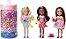 Barbie Color Reveal Small Doll & Accessories, Picnic Series, 6 Surprises, 1 Chelsea Doll (Styles May Vary)