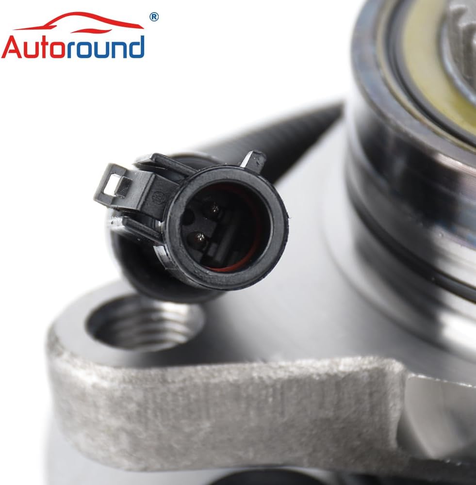 Autoround Pair 4WD Front Wheel Hub and Bearing Assembly 515119 Compatible with Ford F-150 2009 2010 6 Lug w/ABS