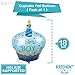 Blue 1st Birthday Boy Decorations - Large, 40 Inch | Number 1 Balloon with Mylar Cake and Star Balloons Pack | First Birthday Balloons | 1st Birthday Decorations for Baby Boy | 1 Year Old Birthday
