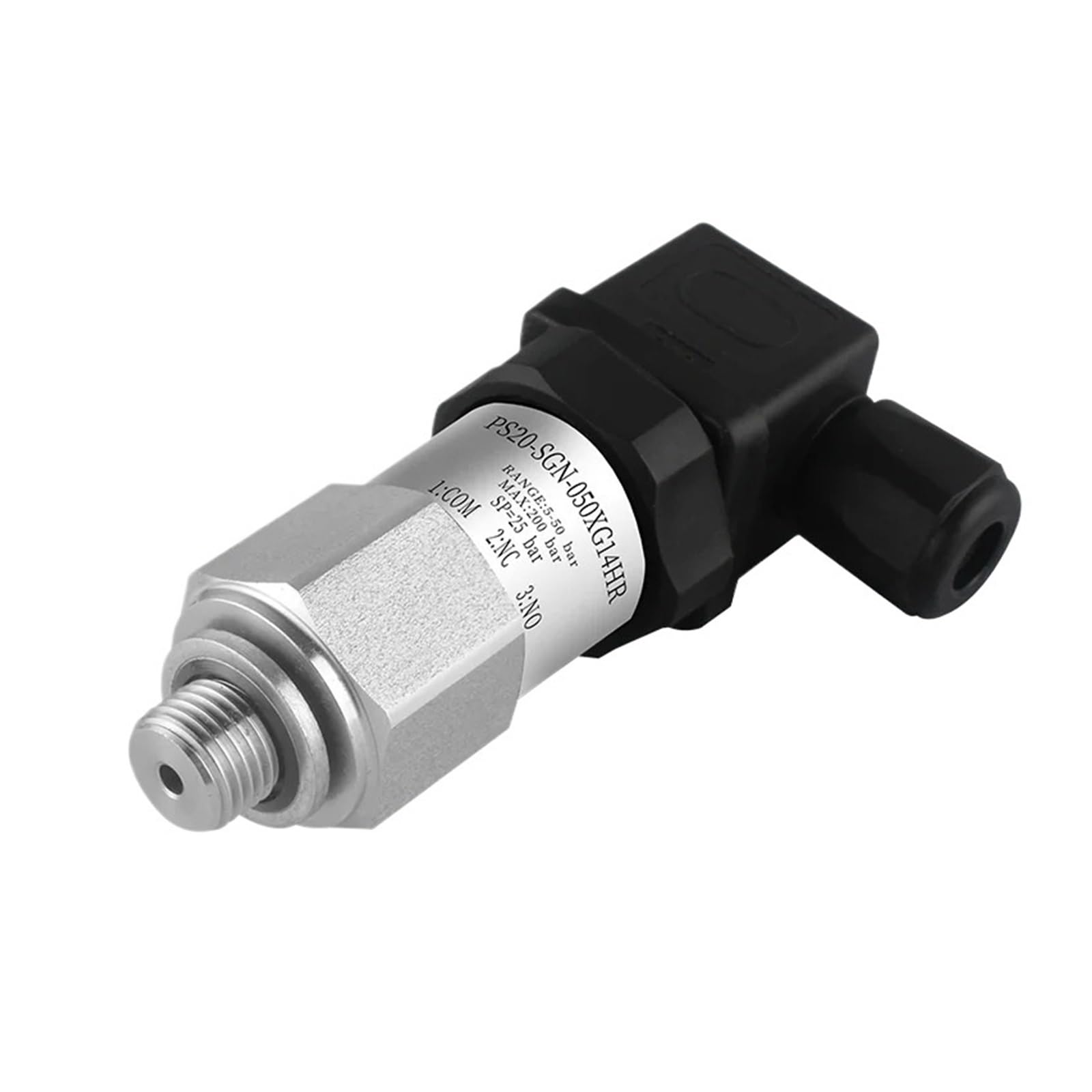 Presostato mecánico 0,2-2,5 Bar 1-12 Bar 20-200 Bar Tipo pistón 5-50 Bar Bomba de Agua Control de presión Aire-Aceite 10-100 Bar 40-400(1-16bar,G1-4)