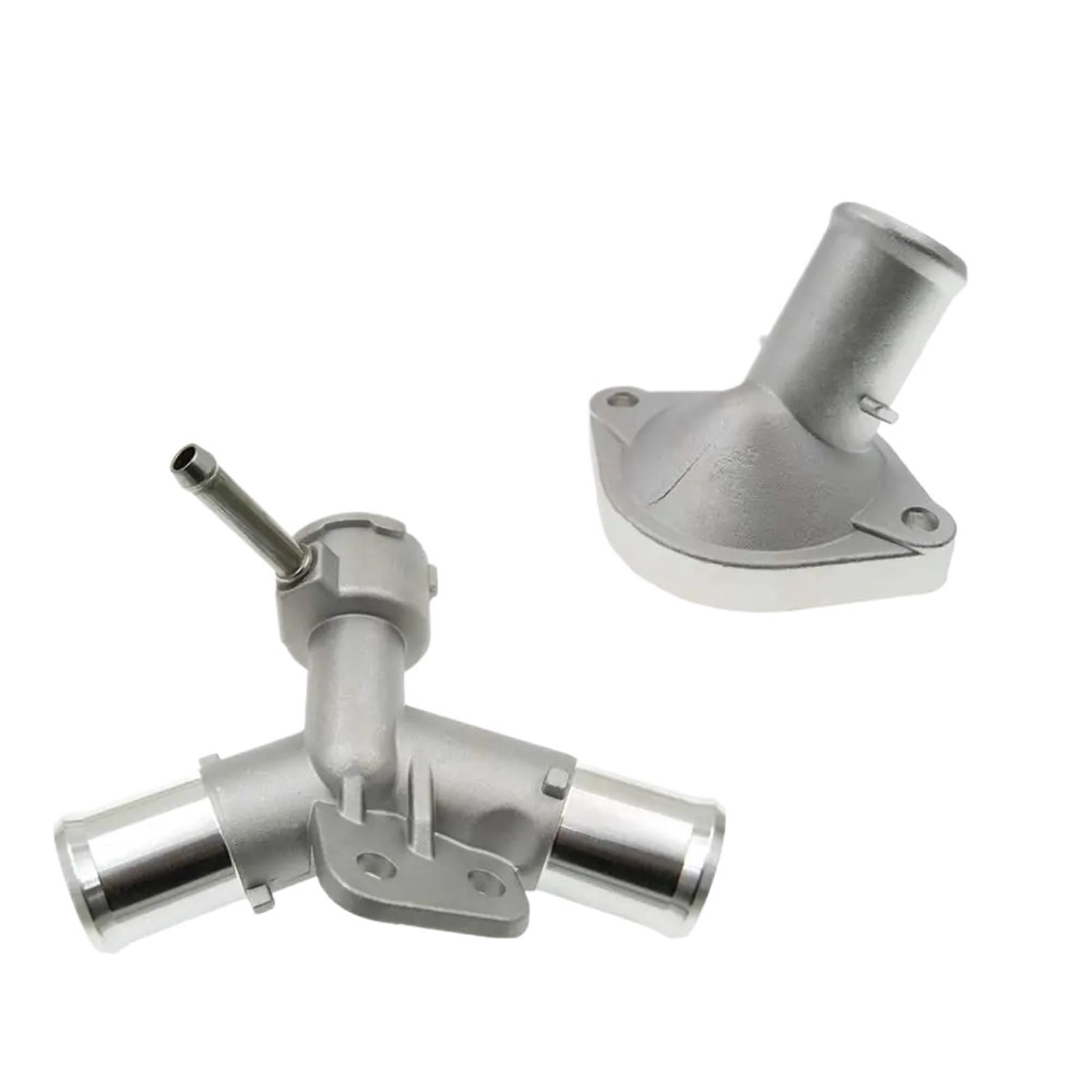 Mklakspy Set 2 Thermostat Housing And Coolant Pipe Kit Fit For Toyota Yaris Sedan Fit For Vios 1.3L 1.5L 16502-21070 16321-21020 16502-21080