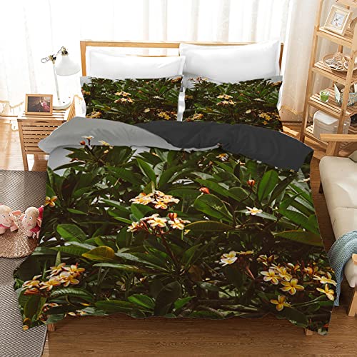 Housse de couette 140x200 en microfibre douce 110g avec fermeture éclair - 2