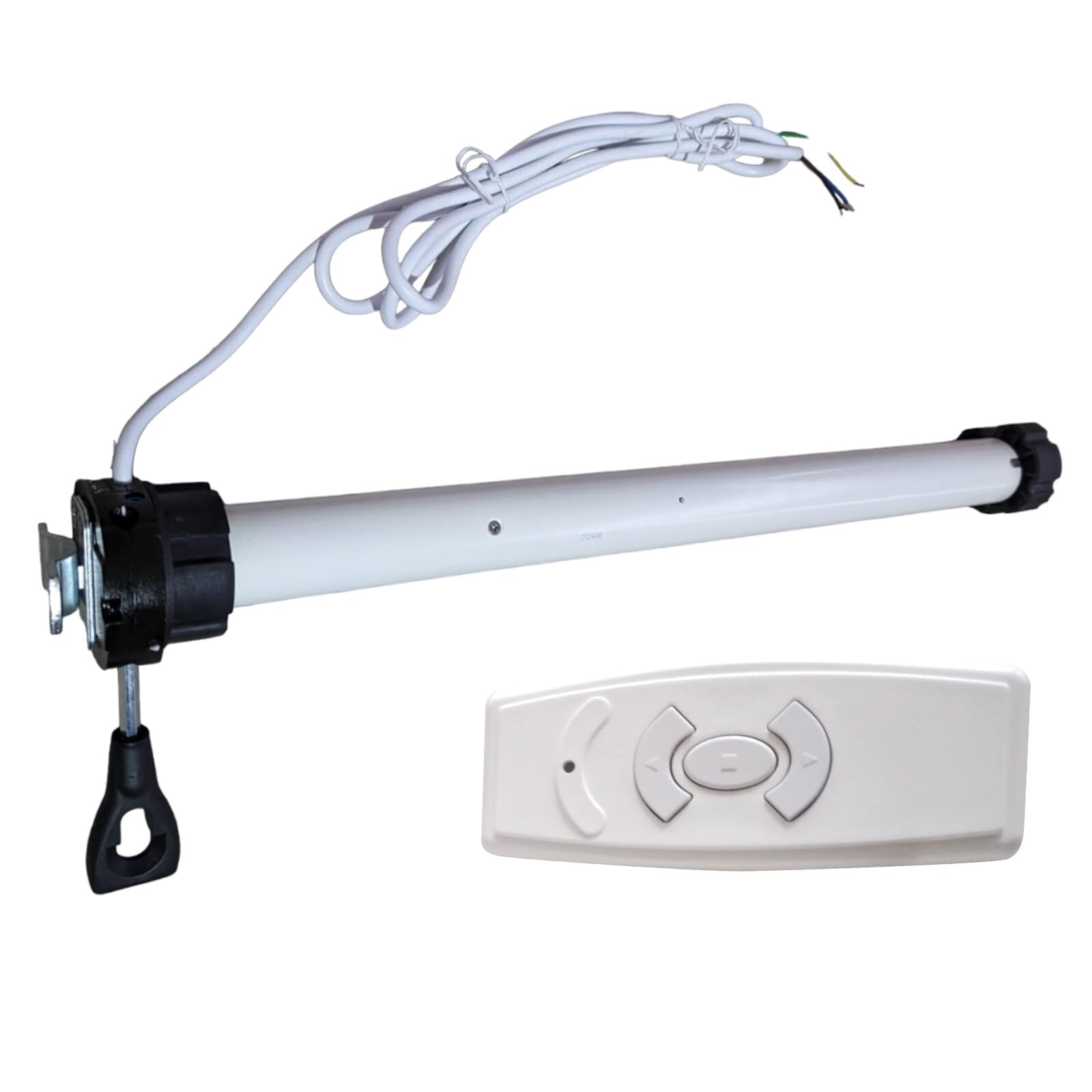 Moteur pour Stores Motorisés avec manœuvre de secours, adapté pour Store Enrouleur Extérieur et Stores à Bras Extensibles (Moteur avec Télécommande)