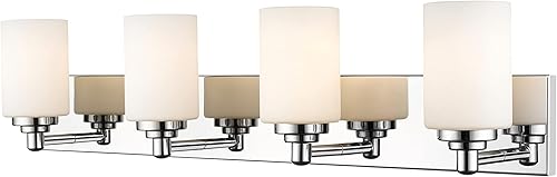 Z-Lite 4 luces tocador 485-4V-CH, cromo