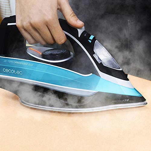 Cecotec-Plancha-Ropa-Vapor-3D-ForceAnodized-550-3100-W-Golpe-de-Vapor-200-grmin-Suela-Anodizada-Vapor-Continuo-55-grmin-Deposito-de-400-ml-Antical-Auto-Apagado-Modo-Eco-Auto-Limpieza