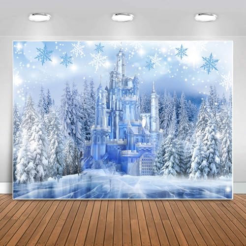 Fondo fotográfico sensfun Winter Ice Wonderland 240x180 cm miniatura 1