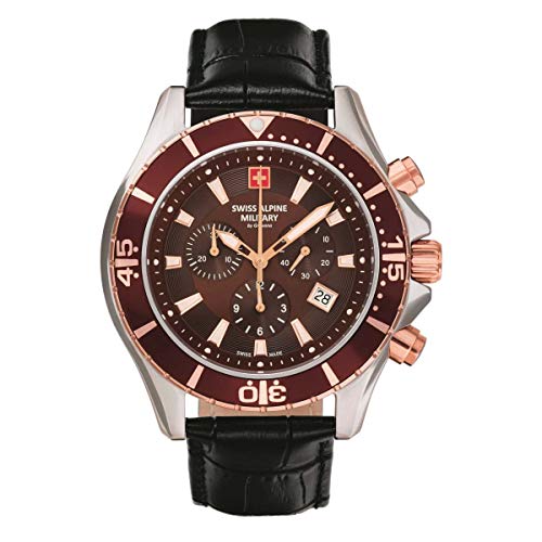 Montre heren. - Swiss Alpine Military by Grovana - 7040.9556SAM