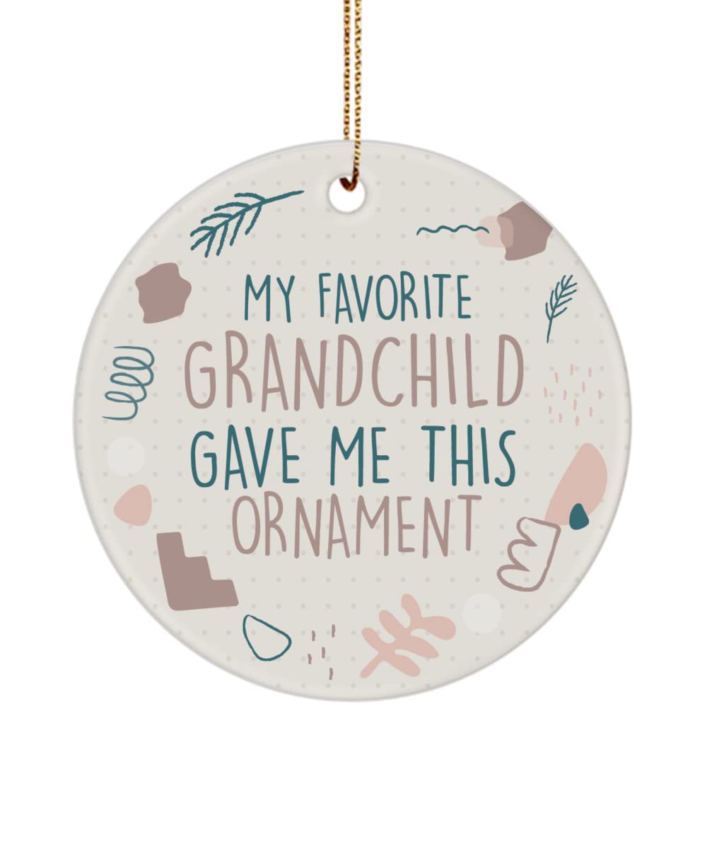 Gift for Grandparent, Gift from Grandchild, for Grandparent, Funny Ornament