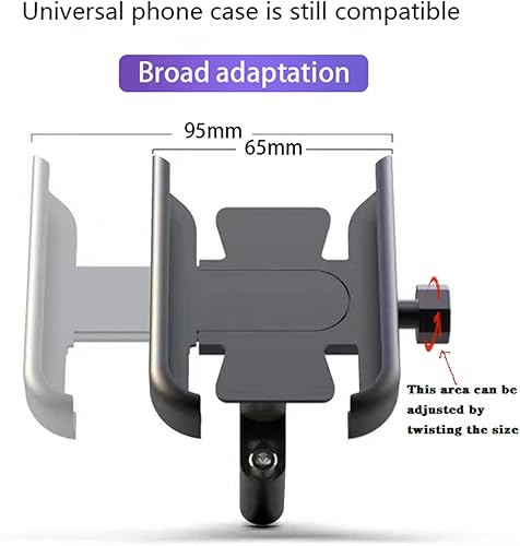 Miniatura 6 de FTNBAE Soporte GPS para manillar de motocicleta para teléfono celular Kawasaki Versys 650 1000 X300 Versys650 Versys1000 Versys-X300