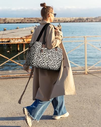 Crossbody Bags for Women & Travel Duffle Bag for Women((Leopard)4
