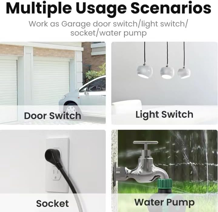 Self-locking mode wiring example for a light bulb