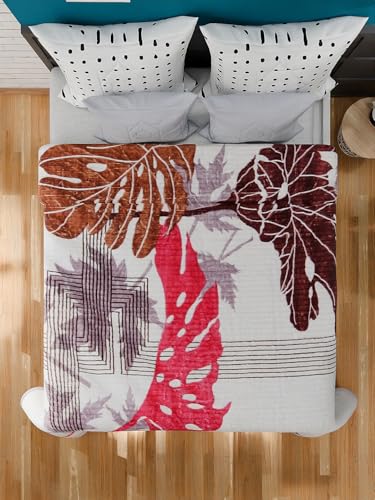 Image of Signature Aadhira Luxuriously Super Soft Double Ply Faux Mink Blanket - Heavyweight 4.5kg for Ultimate Winter Warmth 220x240CM 4.5Kg (Maple Dreams)