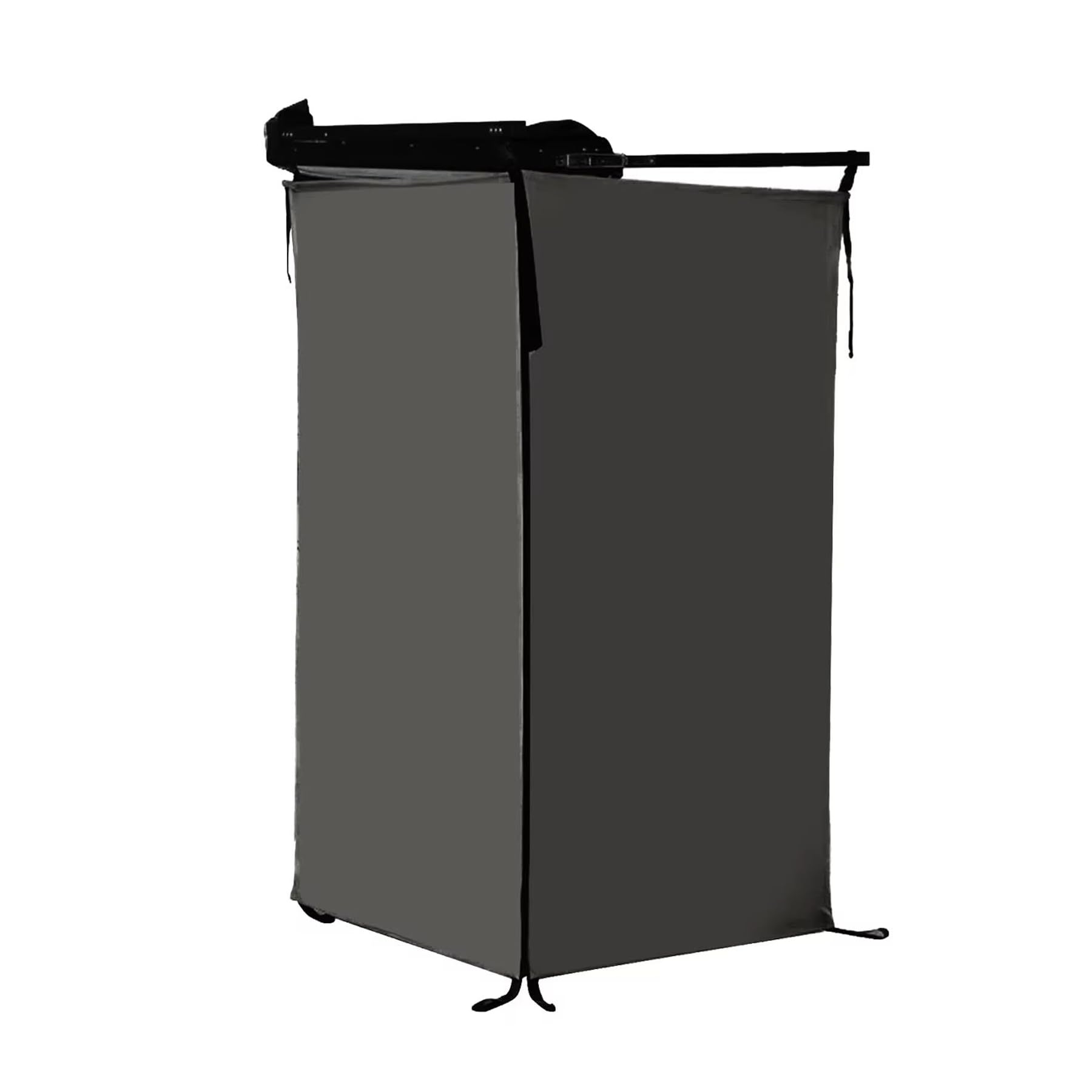 Tente de Douche de Camping avec Intimité, Tente de Changement Portable avec Rideau de Rangement pour Se Habiller, Se Doucher, Changer de Vêtements, Pop-up, Abri de Toilette Extérieur pour SUV
