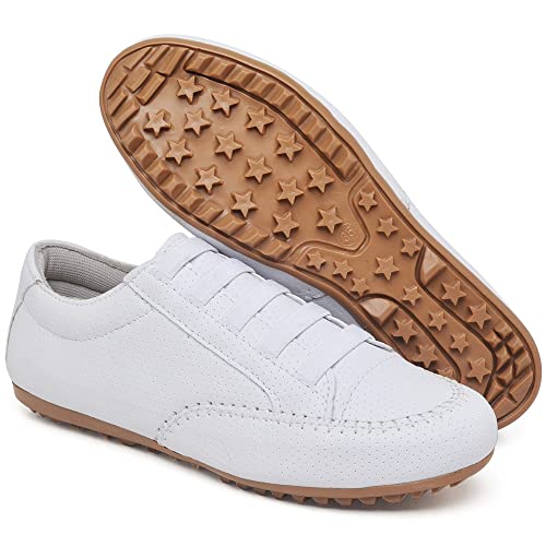 Tênis Feminino Rasteiro Casual Mocatenis (37, Branco)