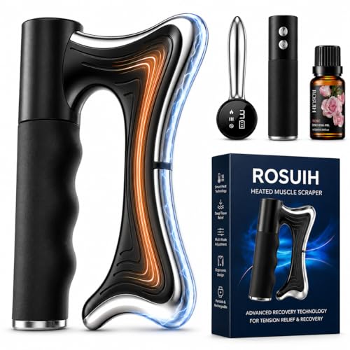 Heated Muscle Scraper Tool Black