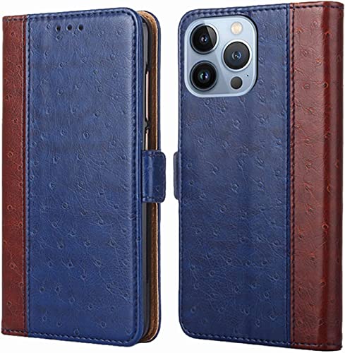 Étui cuir iPhone 14 Pro Max portefeuille pour éviter les rayures d'écran