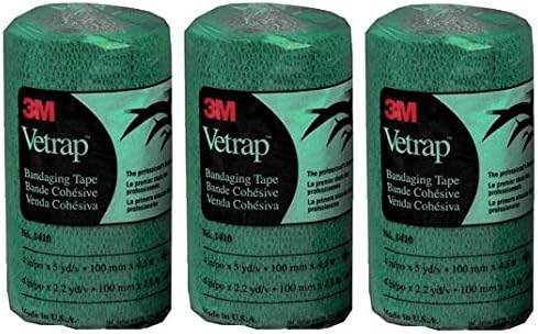Vetrap Horse Bandaging Tape, Hunter Green, 4-In. x 5-Yds.