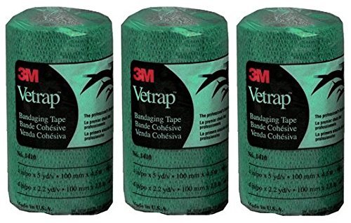 Vetrap Horse Bandaging Tape, Hunter Green, 4-In. x 5-Yds.