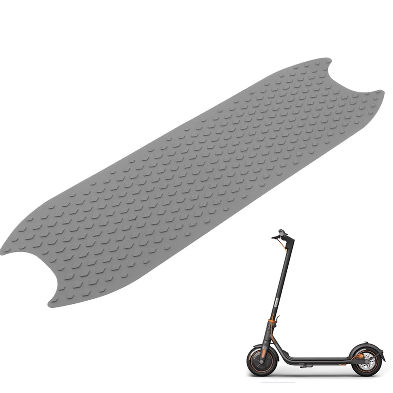 Tapis De Sol Antidérapant Lecreatekit Pour Ninebot Max – Silicone, Motif Grainé, Résistant Et Facile à Installer